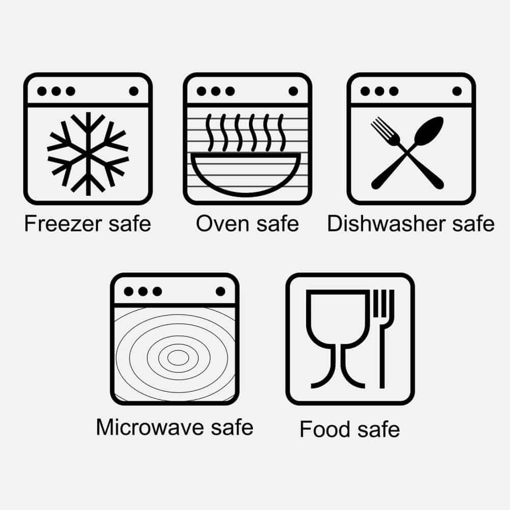 Glasswares that are oven safe