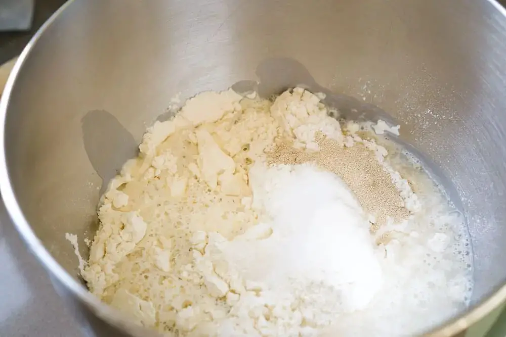 How do you make dough stick together more