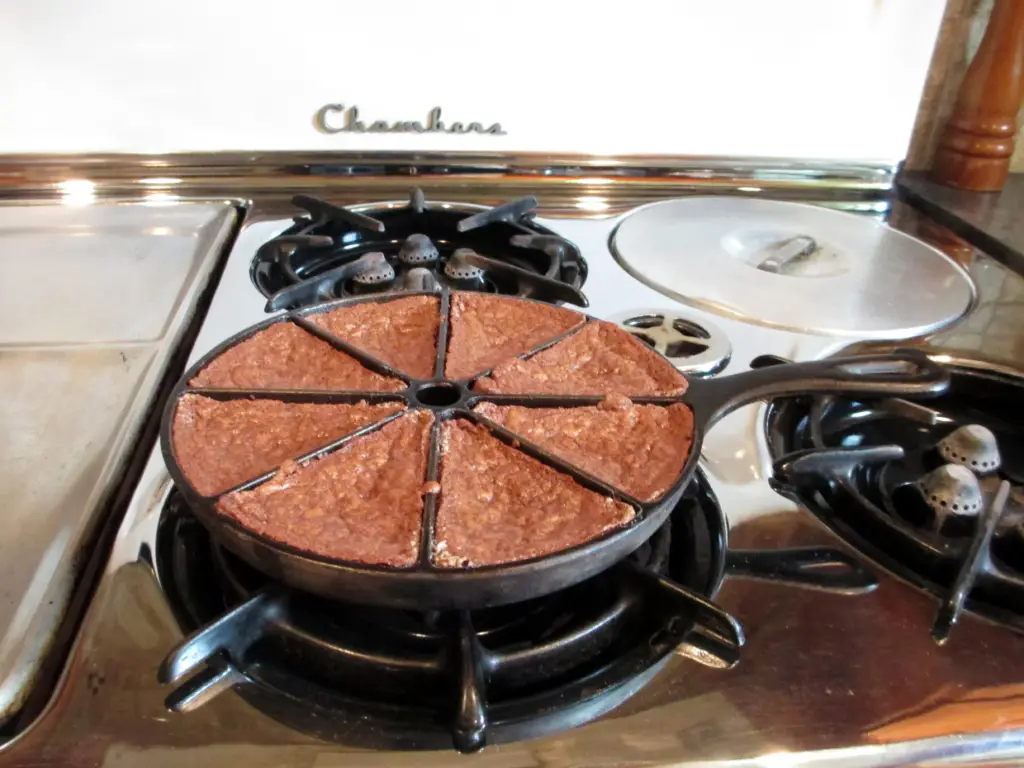 Make Brownies in Cornbread Pan