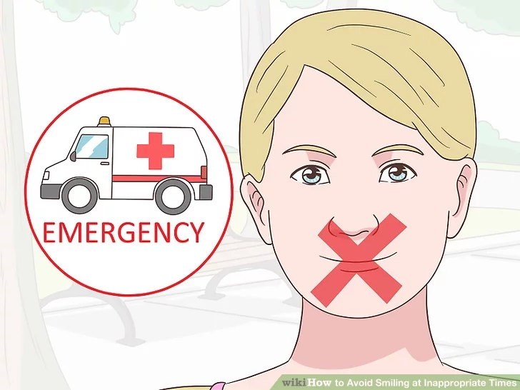 How to Control Smiling at Inappropriate Times